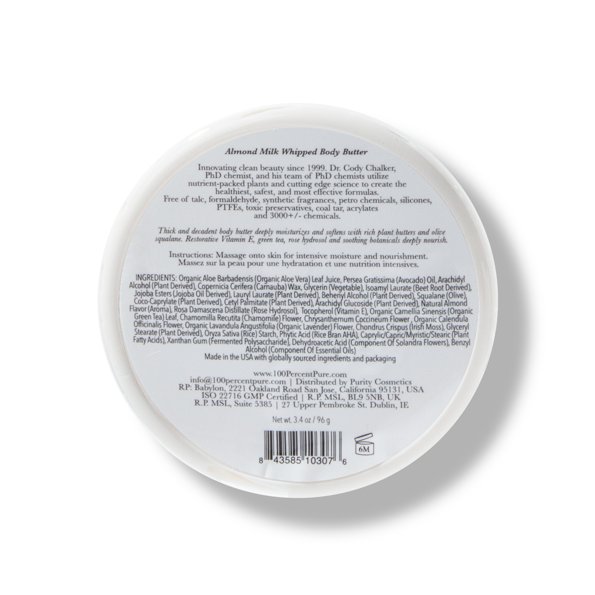 Honey Almond Whipped Body Butter