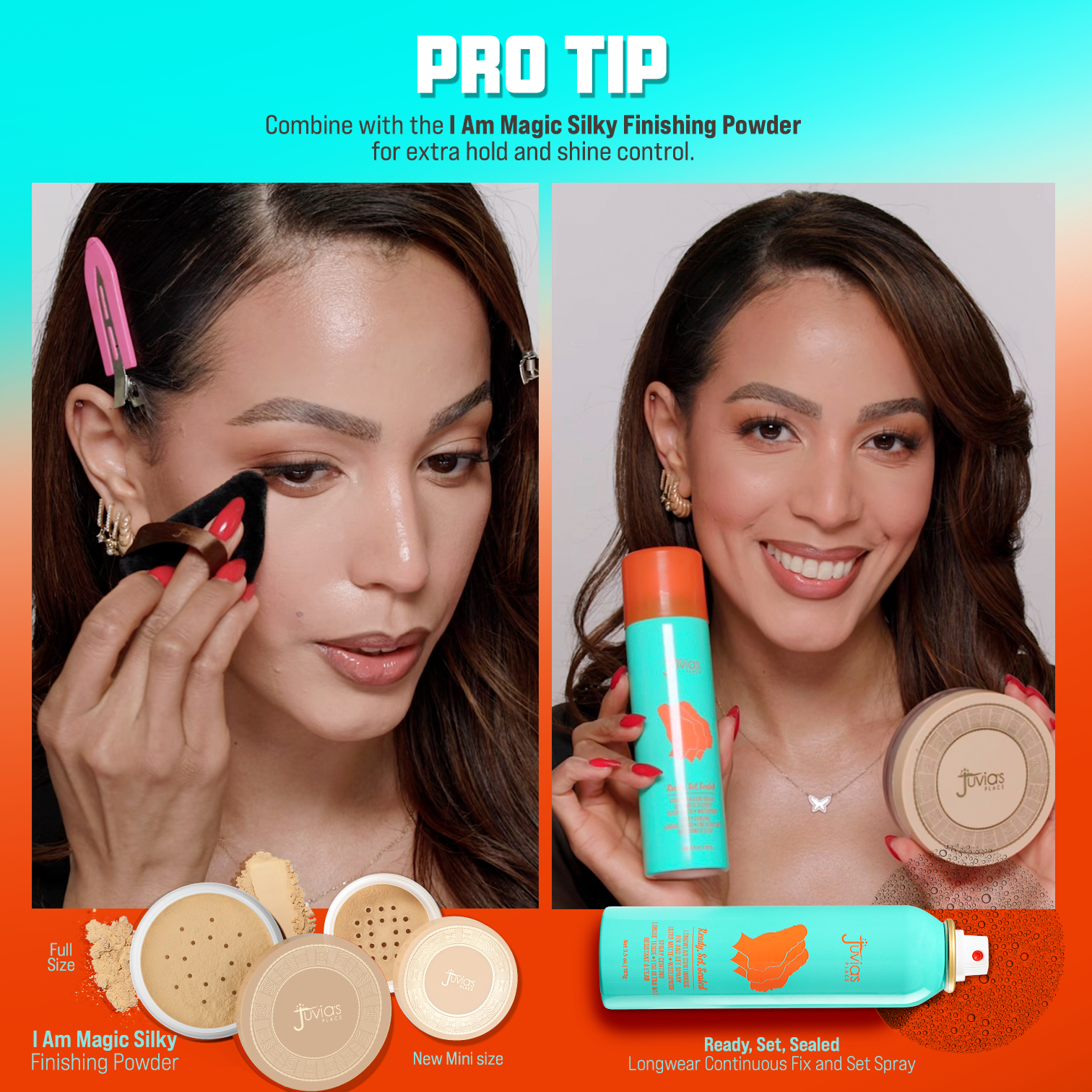 Ready, Set, Sealed Longwear Continuous Fix and Set Spray - Ultra Matte + Waterproof